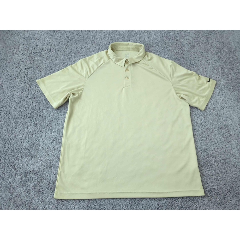 Nike Team Polo Shirt Mens XL Short Sleeve Fit-Dry Golf Athletic Performance